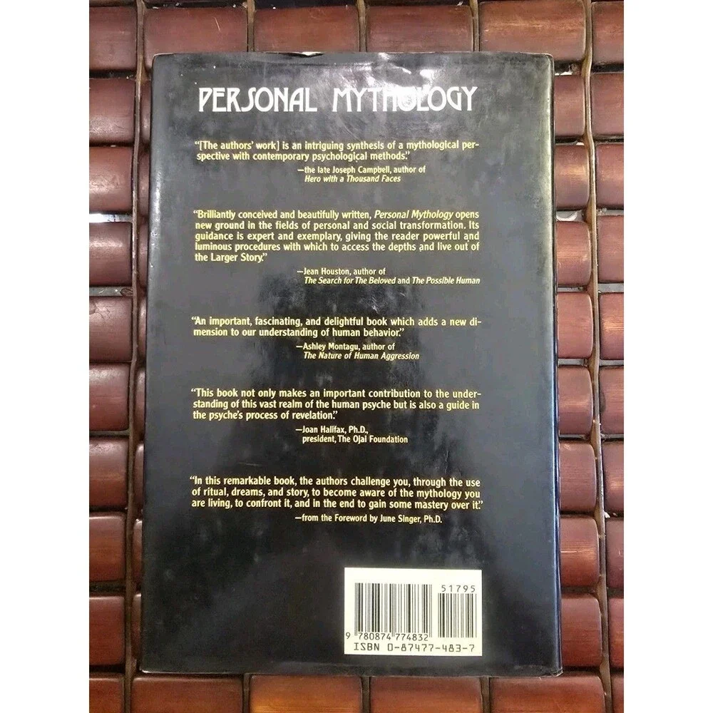 Personal Mythology David Feinstein PHD Hardcover Dust Jacket 1988 1st Edition